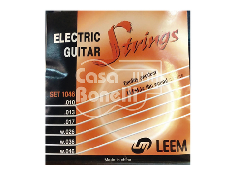 Leem 0.10 Cuerdas para Guitarra Eléctrica