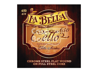 650 La Bella Elite Series Cuerdas para Cello