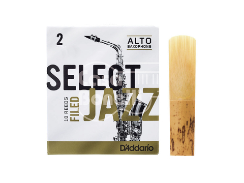 ASX-2S Select Jazz Daddario Caña Suelta para Saxo Alto N°2