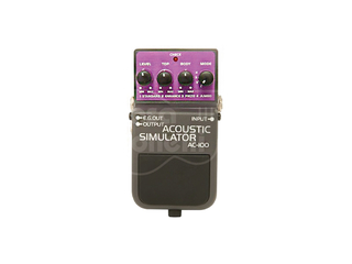 AC100 ACOUSTIC SIMULATOR X-Pression Pedal de Simulación de Guitarra Acústica