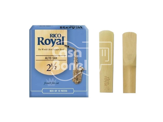 RJB-1025 Rico Royal Caña Suelta para Saxo Alto N°2 1/2