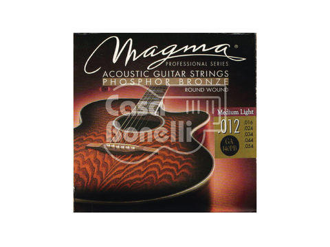 GA-140PB Magma 012 Cuerdas para Guitarra Acústica