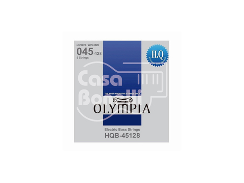 HQB-45128 Olympia 45-128 Set 5 Cuerdas para Bajo Eléctrico