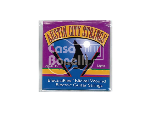 Austin City 0.10 Cuerdas para Guitarra Eléctrica