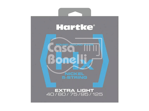 HX-540 Hartke 40-125 Set 5 Cuerdas para Bajo Eléctrico