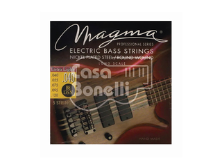 BE-135N Magma 40-120 Set 5 Cuerdas para Bajo Eléctrico