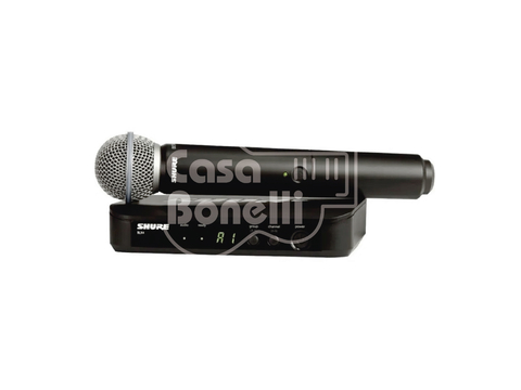 BLX24AR & SM58M5 Shure Sistema de Micrófono Inalámbrico de Mano