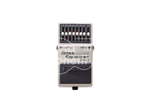 GEB7 BASS EQUALIZER Boss Pedal Ecualizador para Bajo