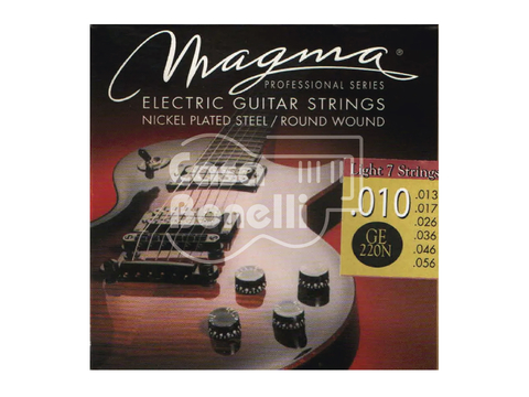 GE-220N Magma 0.10 Encordado para Guitarra Eléctrica 7 Cuerdas