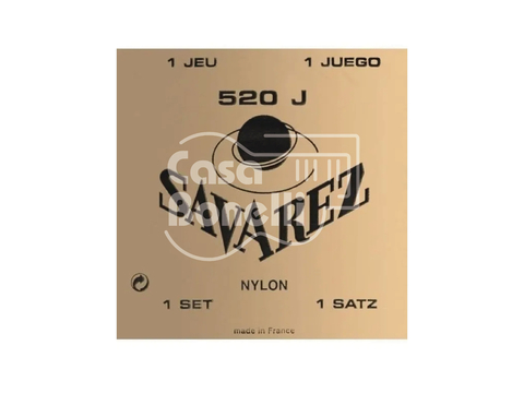 520-R Savarez Cuerdas para Guitarra Clásica