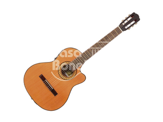 M8EQTVW Gracia Guitarra Electrocriolla con Cuerdas de Nylon y Corte