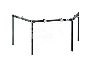 DR80 Pearl Corral Triple para Batería 4 Clamps