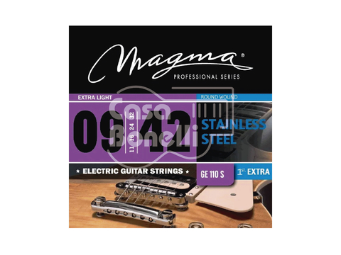 GE-110S Magma 0.09 Cuerdas para Guitarra Eléctrica