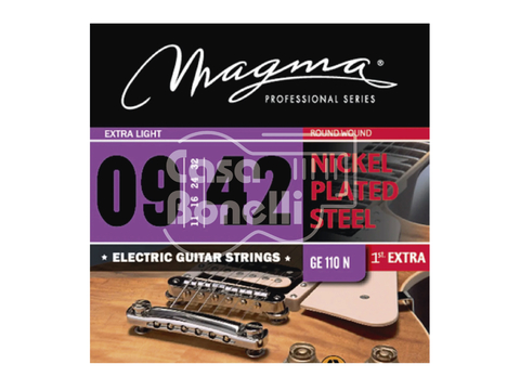 GE-110N Magma 0.09 Cuerdas para Guitarra Eléctrica