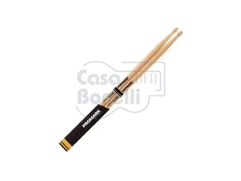 TX5BW AMERICAN HICKORY Promark Palillos 5B con Punta de Madera