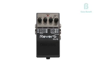 RV-6 REVERV Boss Pedal de Reverb & Eco