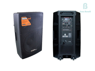 DIGI15AU Moon Bafle Potenciado Activo 15 " & 400 watts RMS