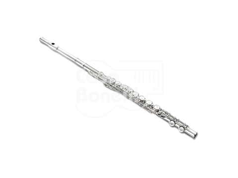 91005 Lincoln Flauta Traversa Abierta Plateada