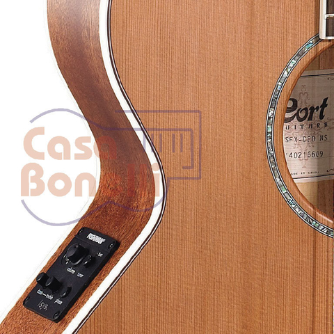 SFX-CED-NAT Guitarra Electroacústica Cort - comprar online