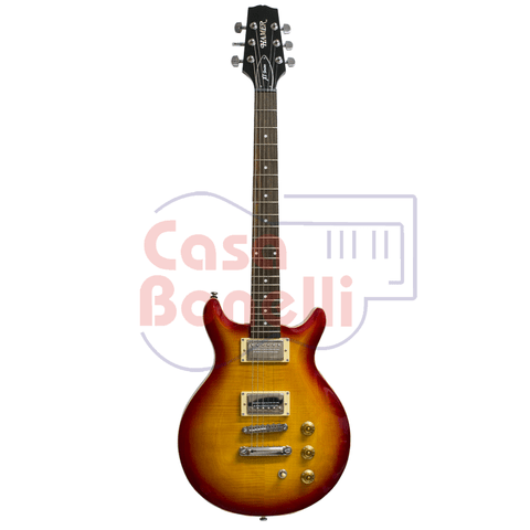 Guitarra Electrica Hamer Tipo LP SATFCS 2