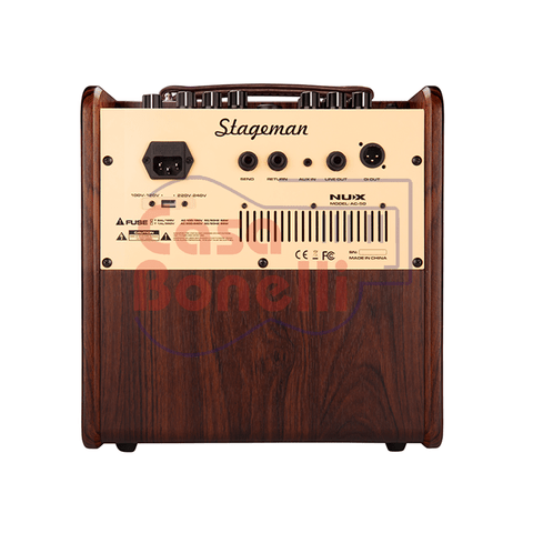 Amplificador para Guitarra Electroacustica Nux 50W AC-50 Stageman - comprar online