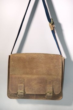 Morral de cuero vintage - comprar online