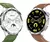 Reloj inteligente Full Touch Incluye dos pulsos GT4 - comprar online