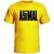 Camiseta Musculação Treino Animal Pack Amarela