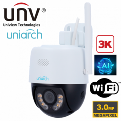 NUEVO INGRESO!!! CAMARA IP FULL COLOR PT WIFI UNIARCH UHO-P1A-M3F4D 3MP LENTE FIJO DE 4.0 MM / LUZ DUAL IR HASTA 30M LUZ