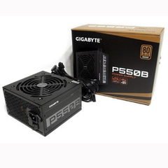 Fuente de PC GIGABYTE 550W 80 Plus BRONZE P550B Fuente Alimentación Watts Reales