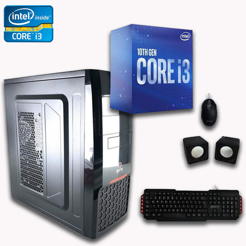 PC COMERCIAL CORE I3 - RAM 8GB Disco Sólido 240GB