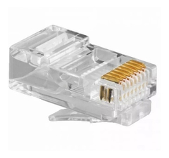 Fichas Rj45 Conector Red Cable UTP 1000Mbps 5e