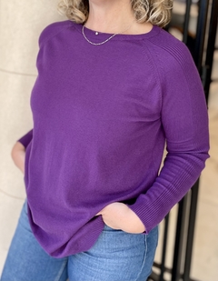 Sweater "Fini" Violeta - comprar online