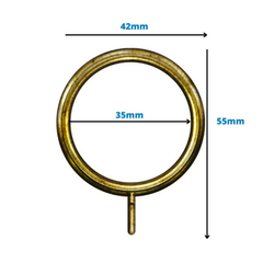 Argollas para barral de hierro de 1 pulgada - comprar online