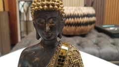 Adorno Buda Meditando Dorado - Jaspe Deco