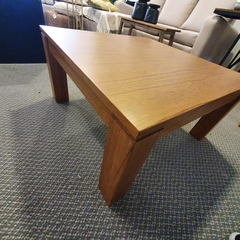 Mesa Ratona Madera Paraíso Maciza Cuadrada 75 Cm Living - Jaspe Deco