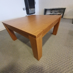 Mesa Ratona Madera Paraíso Maciza Cuadrada 75 Cm Living - tienda online