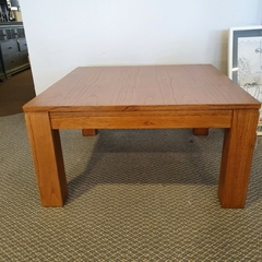 Mesa Ratona Madera Paraíso Maciza Cuadrada 75 Cm Living