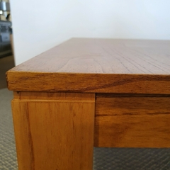 Mesa Ratona Madera Paraíso Maciza Cuadrada 75 Cm Living - Jaspe Deco