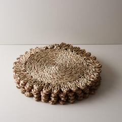 Individual Seagrass beige40 cm set x6 en internet