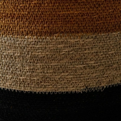 Imagen de Canastos fibras naturales set x 3