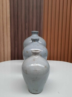 Jarrones Ceramica Aqua Set x 3 Hamal en internet