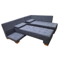 Sofa Esquinero Cama Modular Panne Antimancha 2.75 x 2.05 x 0.85 en internet