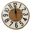 Reloj Pared Madera Sin Vidrio 30 Cm Vintage Inglés London