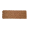 Felpudo coco natural 25x75 liso grueso goma antideslizante