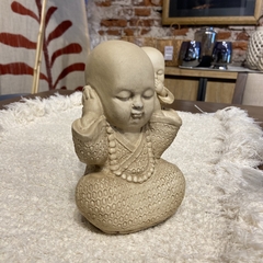 Buda bebes sabio joven ceramica beige set x3 en internet