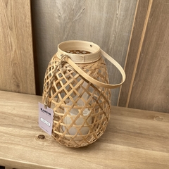 Fanal Bamboo Fibras Naturales de Colgar Color Beige Chico - comprar online