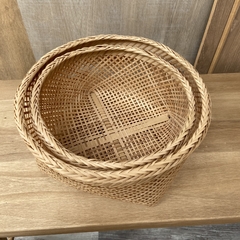 Bandejas Rigidas De Bamboo Set X2 - comprar online