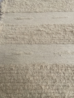 Alfombra tejida trama costado cama 60 cm - comprar online