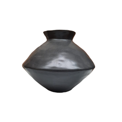 Adorno Jarron Ceramica Negro